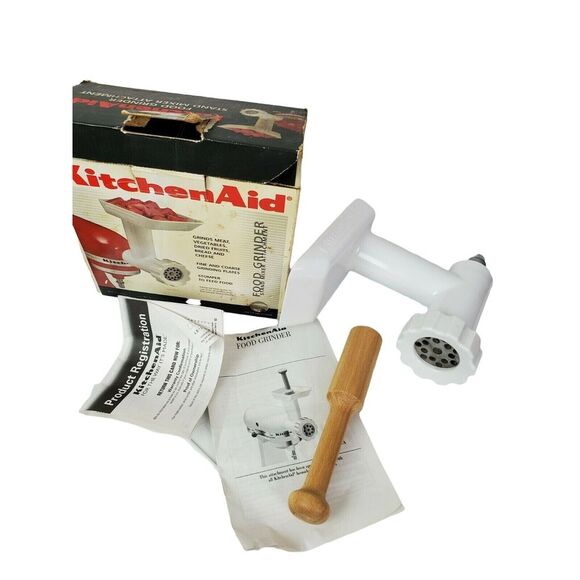 KitchenAid Food Grinder Attachment FGA Used IN ORIGINAL BOX 50946000176